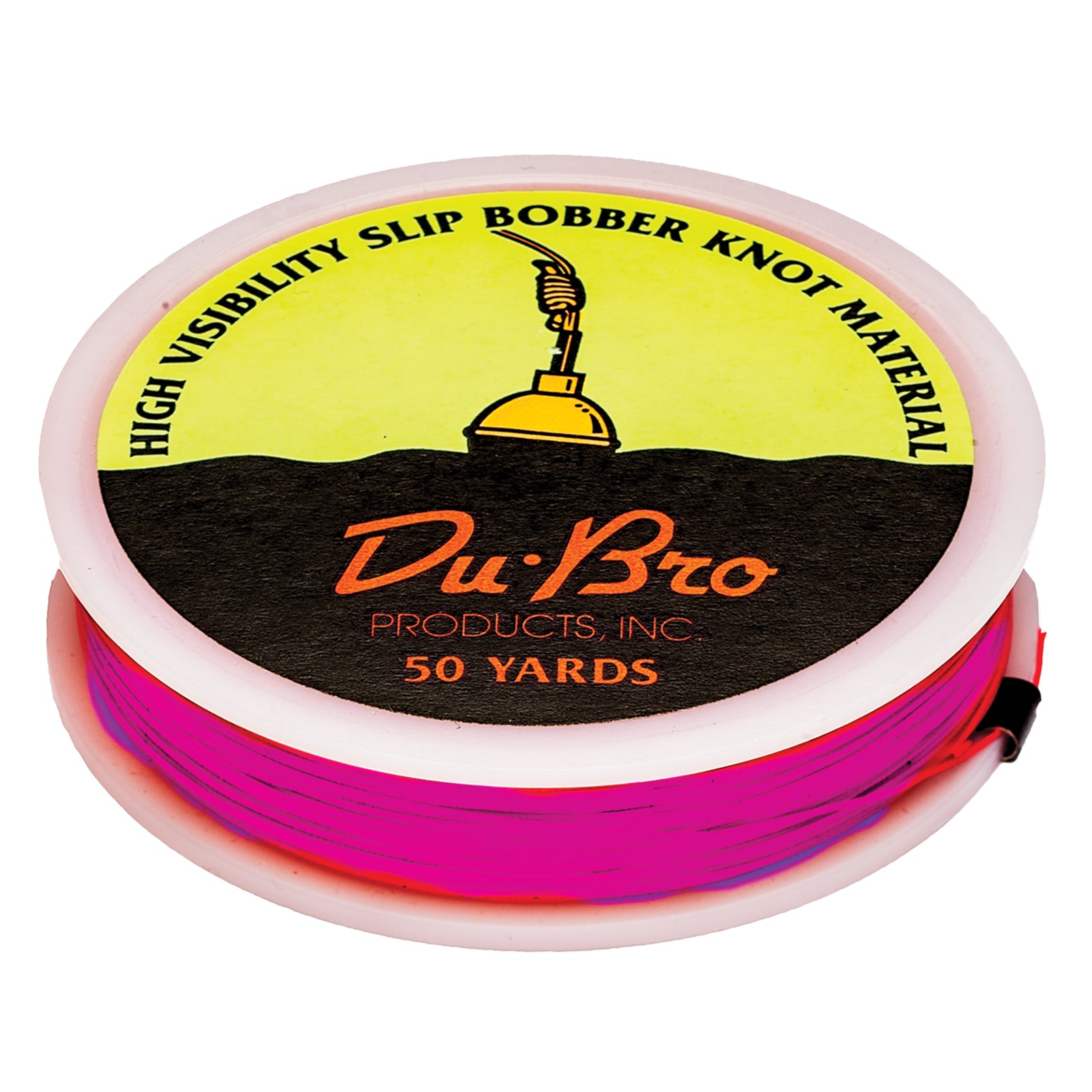 Du-Bro Fishing Replacement Slip Bobber Knot Line (Pink)
