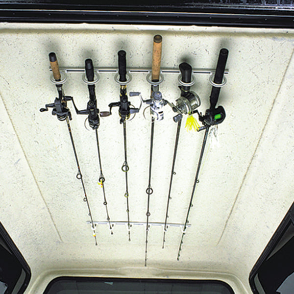 Ducurt Horizontal Fishing Rod Holders 2 Pairs Pole Rack For  Boat Garage Wall Fishing Rod Storage